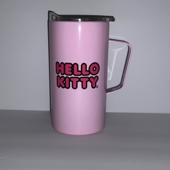 Pink Hello Kitty metal Tumblr with handle - Picture 6 of 8